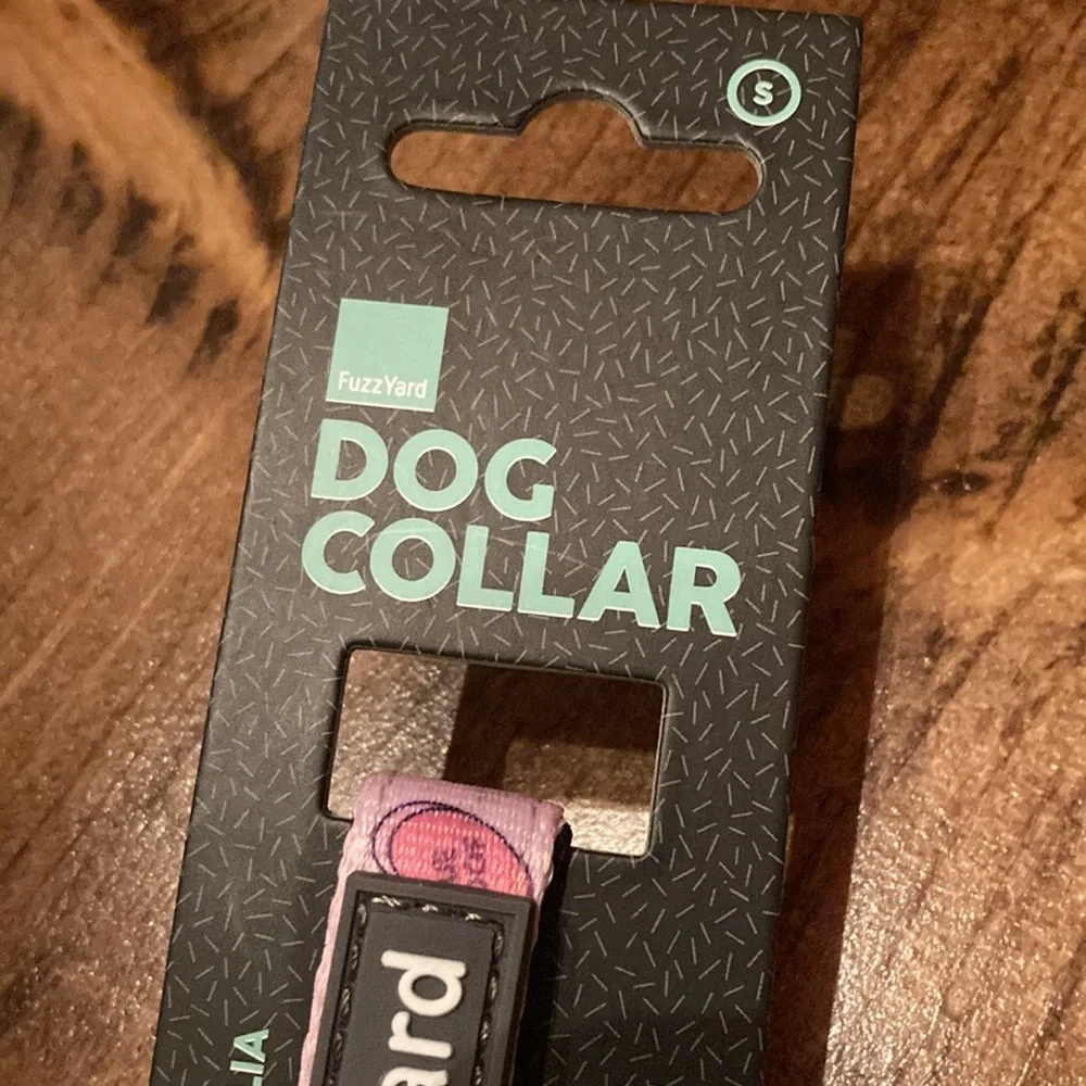 Puppy Dog Collar Colorful Conversation Love Hearts Size S Cute New